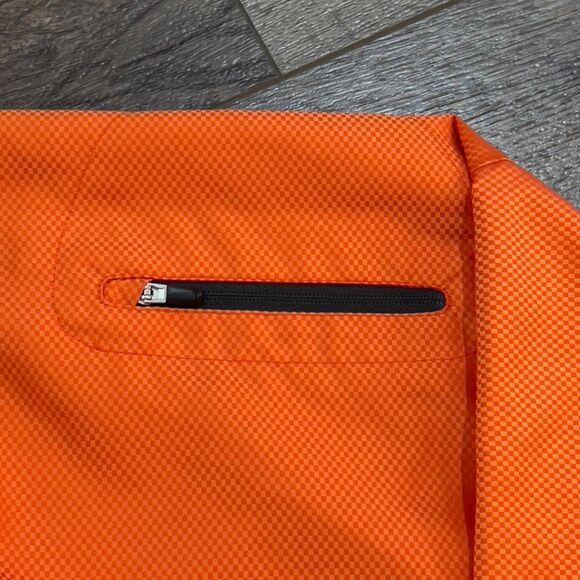 Vintage Y2K Gray Tag Nike FitStorm Full Zip Windbreaker Orange - Men's Medium - Picture 4 of 11